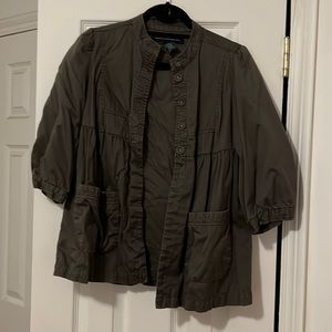 French connection light jacket.  3/4 sleeve used